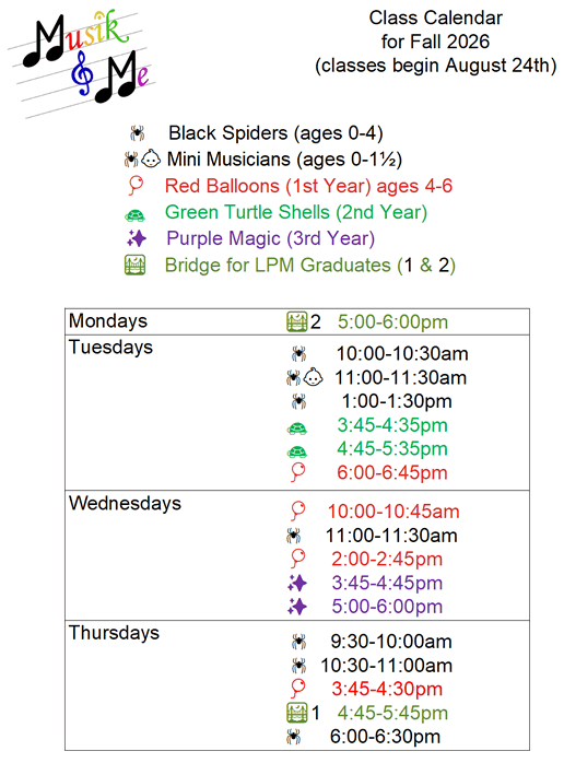 Class Calendar