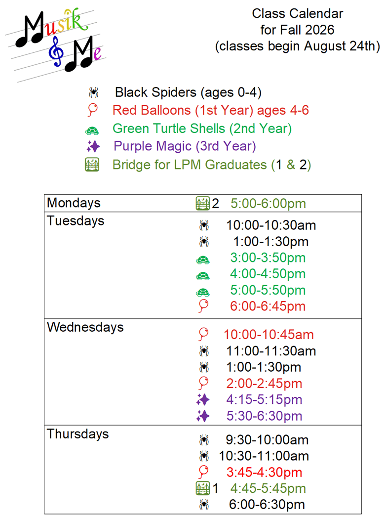 Class Calendar